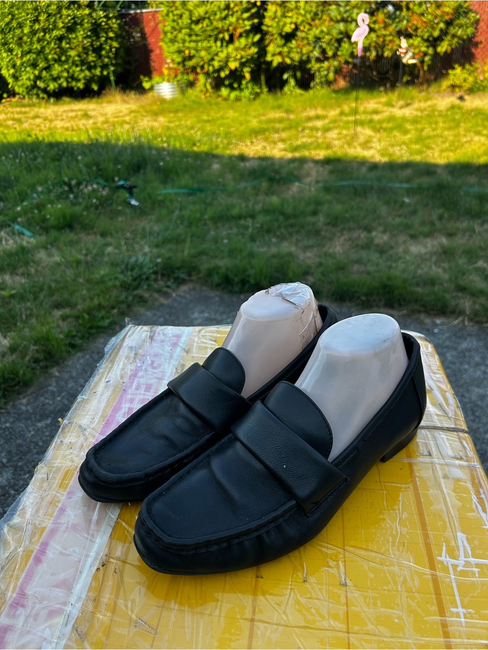 Splendid Women’s Black Soft Leather Penny Loafers Shoes Size 8.5M